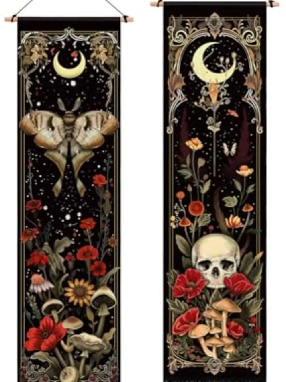 BRAND NEW Pack of 2 Witchy Gothic Wall Bedroom Decor